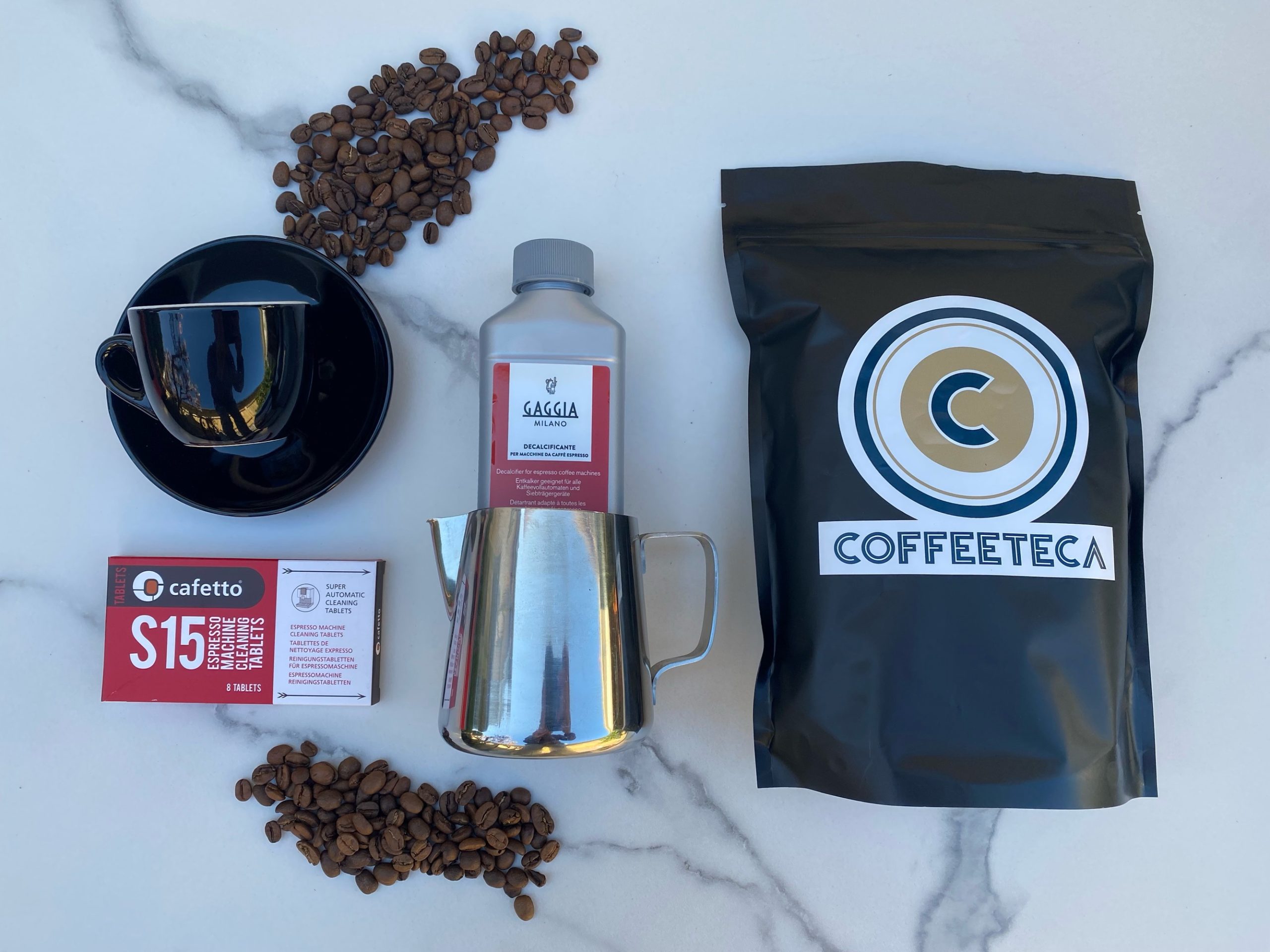 Automatic Coffee Machine Starter Pack Coffeeteca