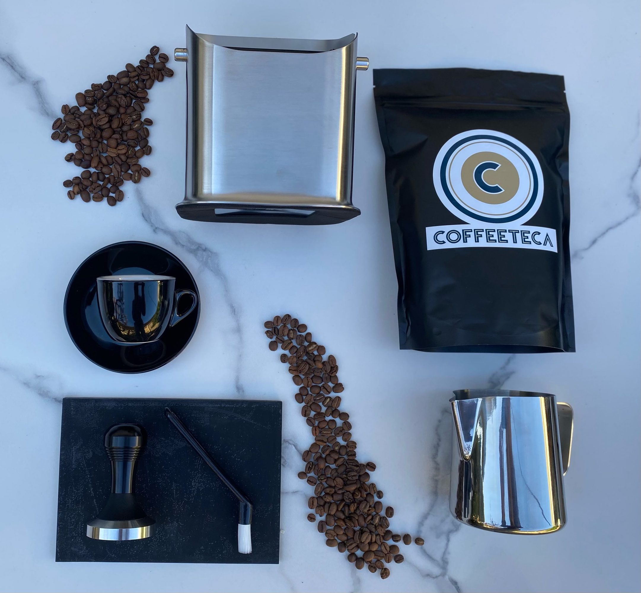 Manual Coffee Machine Starter Pack Coffeeteca