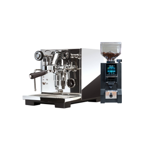 Eureka Pura R Coffee Machine with Rotary Pump & Eureka Specialita Smart Black - Bundle with Bonus 1kg Coffee
